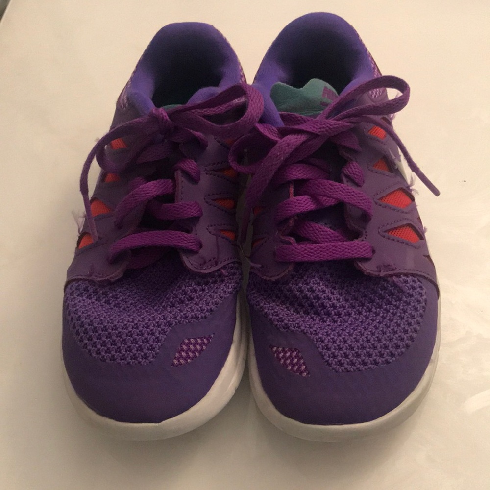 Girls purple Nike sneakers